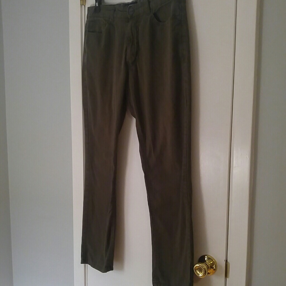 Recycled Blues Army Green Pants